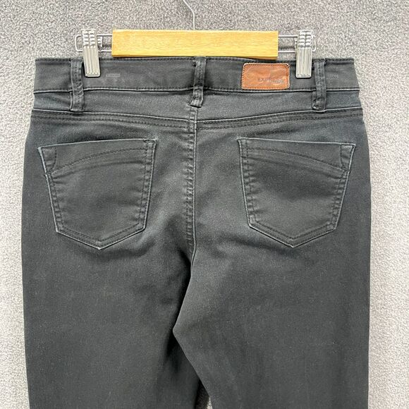 Express Skinny jeans womens 2 Black Low Rise stretch 5 pockets - Picture 11 of 14